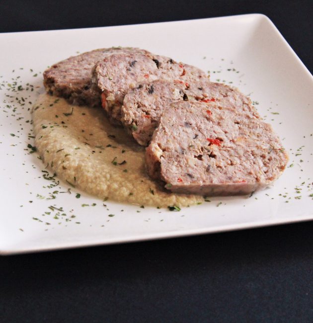 REDONDO DE CARNE PICADA AL MICROONDAS