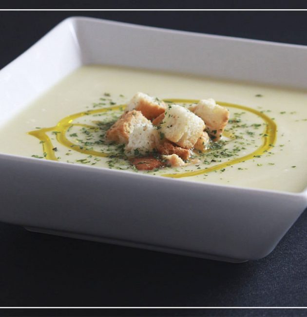 CREMA DE CALABACIN CON QUESITOS SIN PATATA