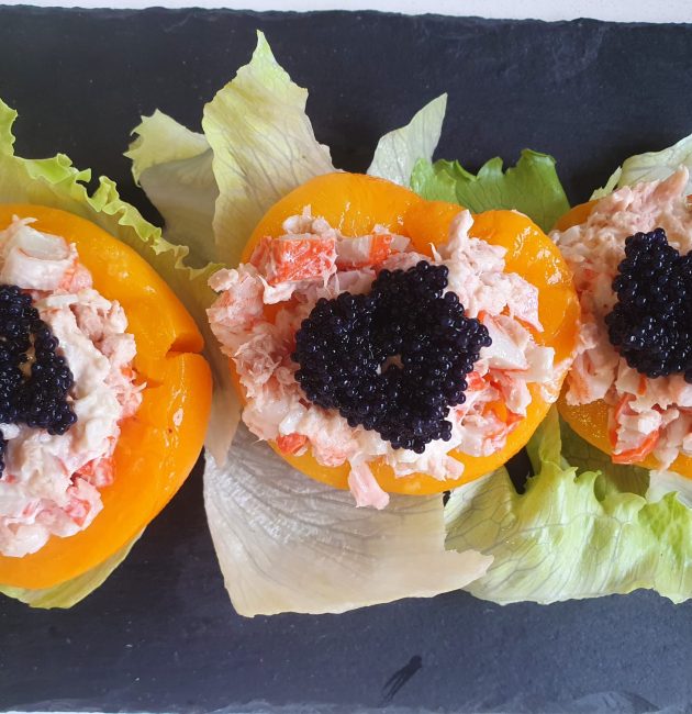 MELOCOTONES RELLENOS