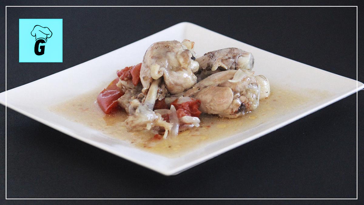 POLLO RUSTIDO A LA CAZUELA FACIL Y SIN GLUTEN