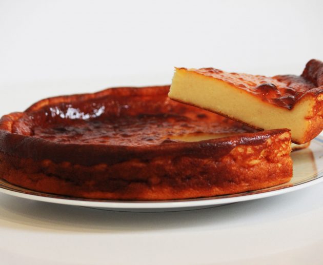 TARTA DE QUESO PHILADELPHIA CON YOGUR AL HORNO