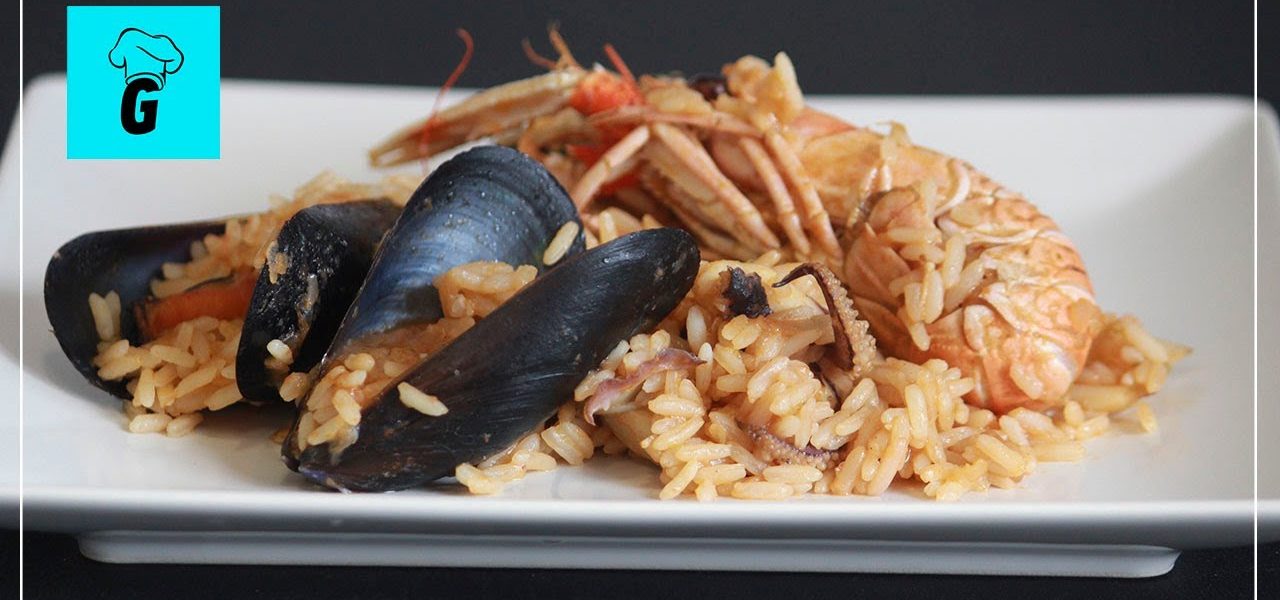 arroz con cigalas y sepia