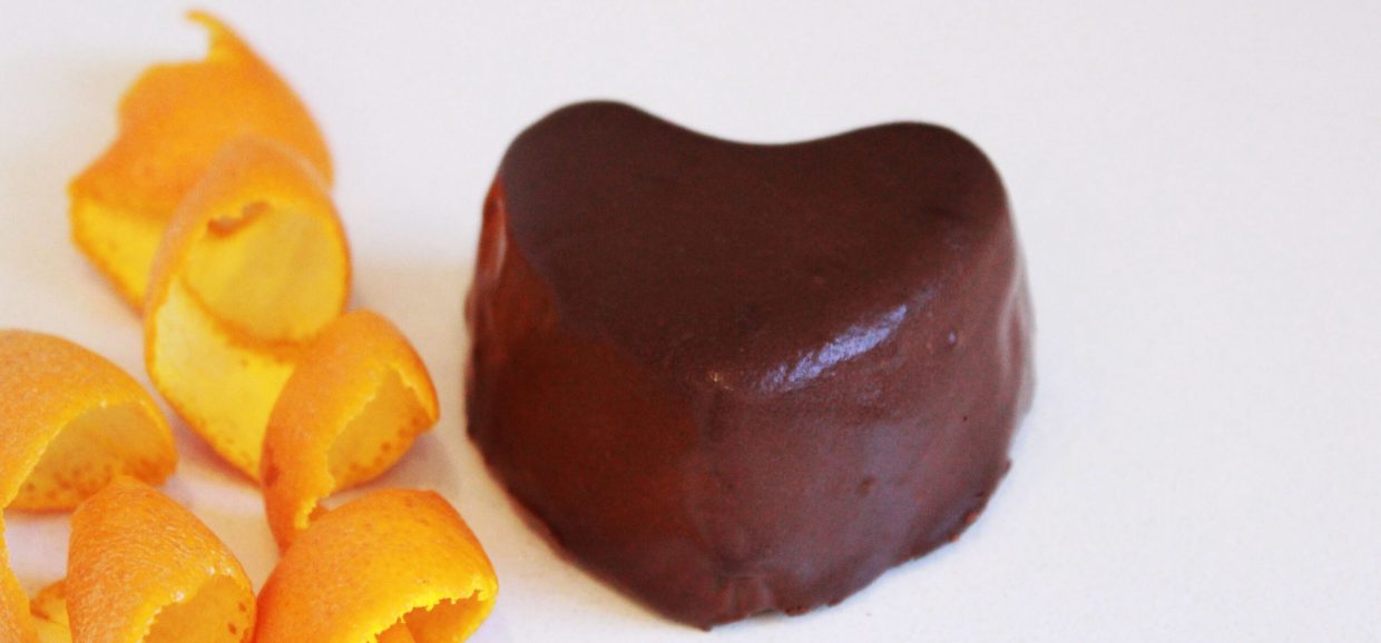 chocolate y naranja