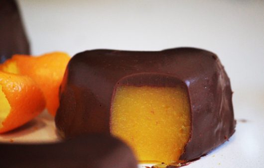 chocolate y naranja