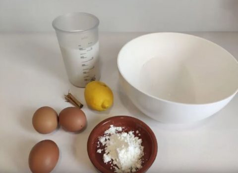 BUÑUELOS DE VIENTO RELLENOS DE CREMA SIN GLUTEN