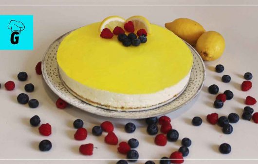 TARTA MOUSSE DE LIMÓN SIN GLUTEN