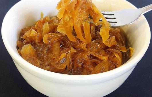 cebolla caramelizada receta rapida