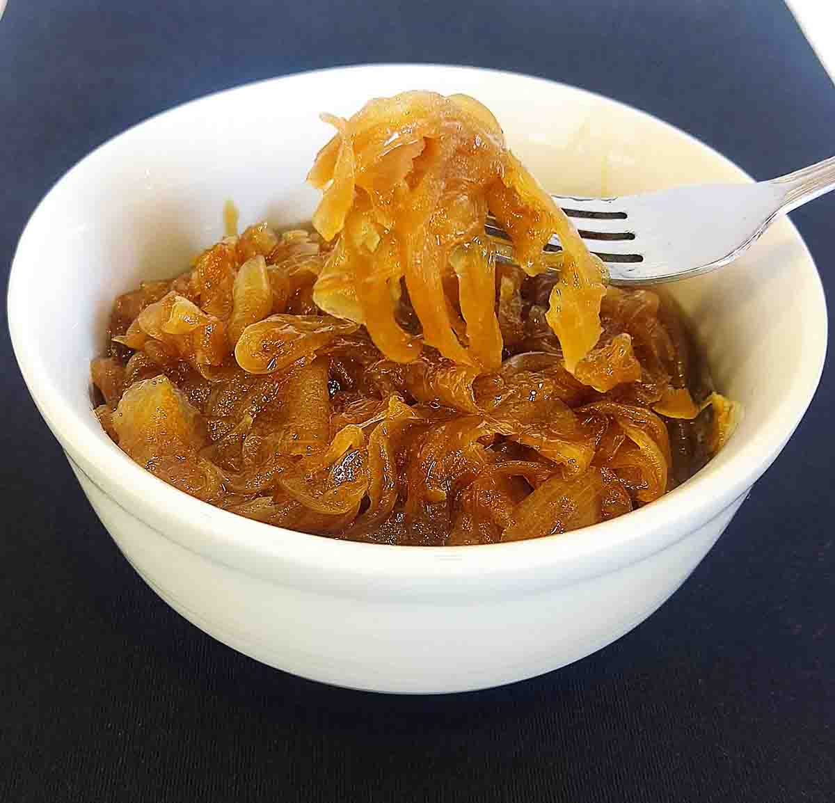 cebolla caramelizada receta rapida