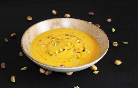 crema de calabaza y zanahoria