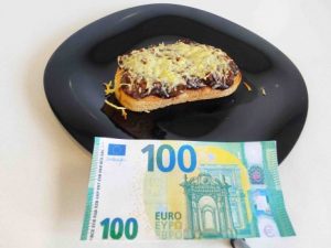 tostada 100 euros sin gluten