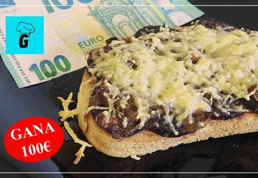 tostada de los 100 euros