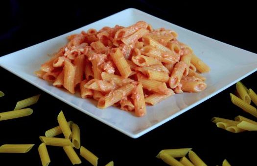 macarrones con bacalao