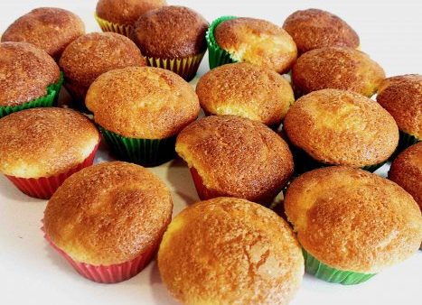 magdalenas sin gluten esponjosas