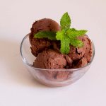 helado de chocolate casero