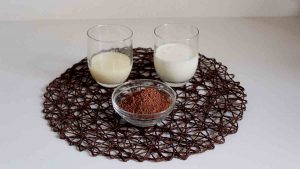 ingredientes helado de chocolate