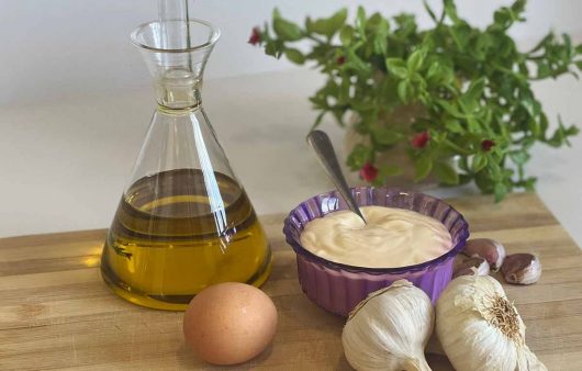 receta alioli casero