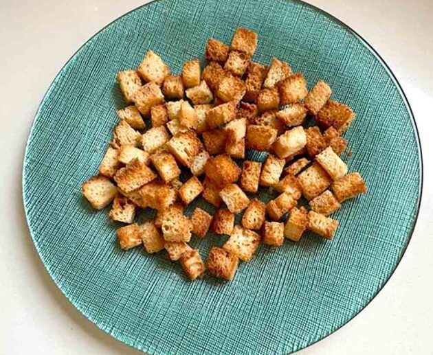 cómo hacer picatostes sin gluten en tu freidora de aire