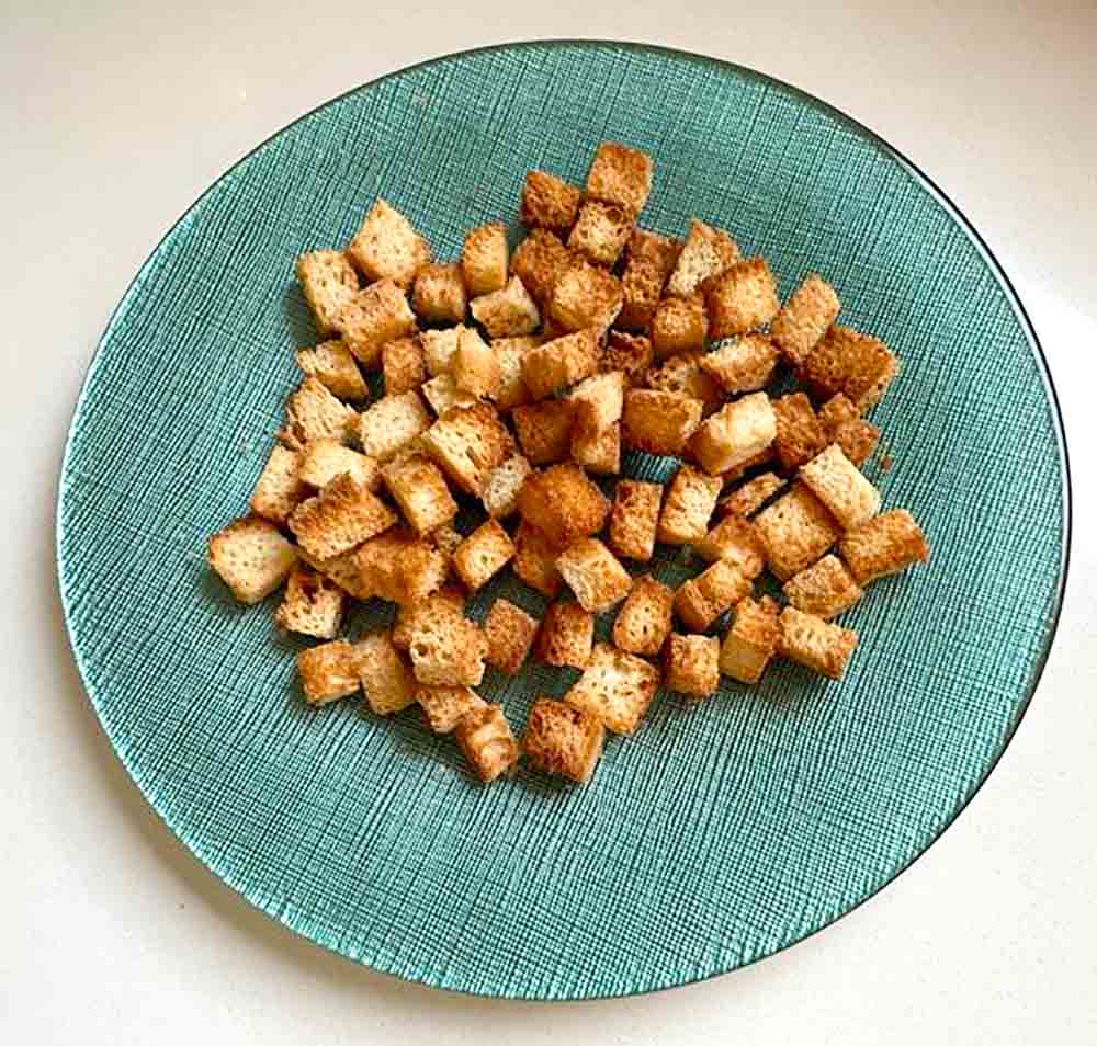 cómo hacer picatostes sin gluten en tu freidora de aire