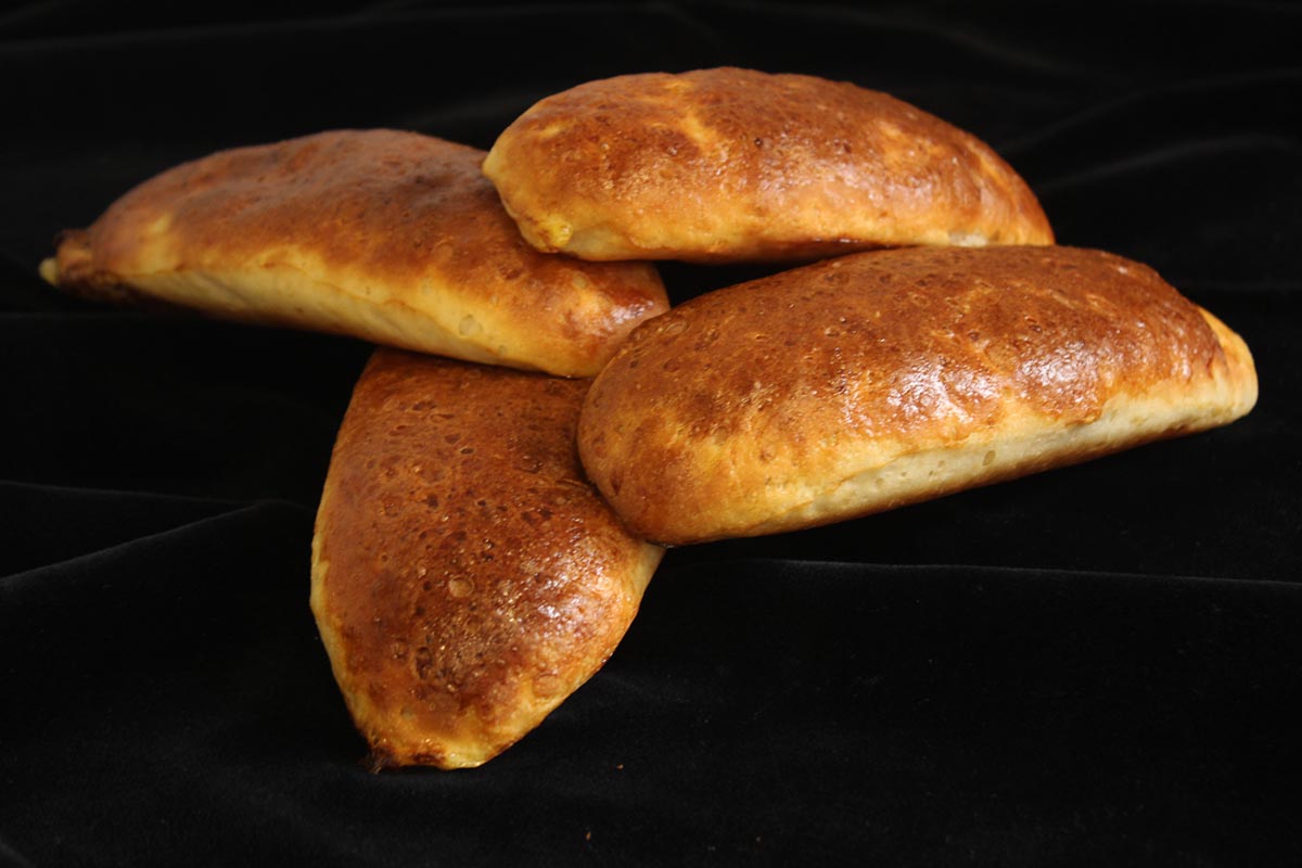 4 trozos de pan con chocolate sin gluten