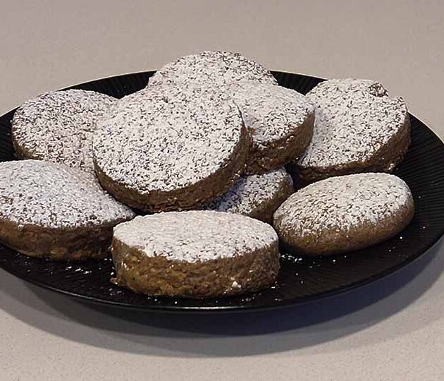 polvorones saludables sin gluten y sin lactosa