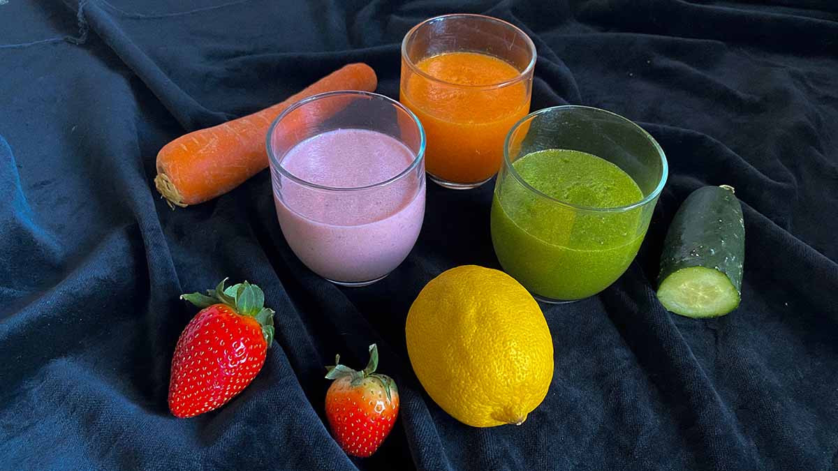 Tres batidos saciantes para adelgazar