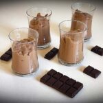 pecado de chocolate en vaso sin gluten ni horno en vaso