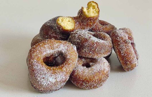 bunyols de l'Empordà sense gluten