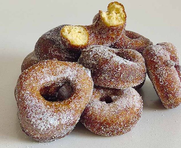 bunyols de l'Empordà sense gluten