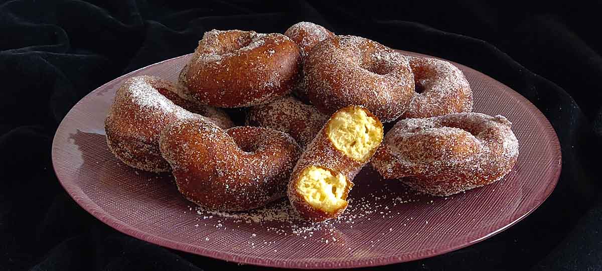 buñuelos de l'Empordà sin gluten
