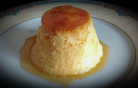 flan de huevo en aifryer sin gluten